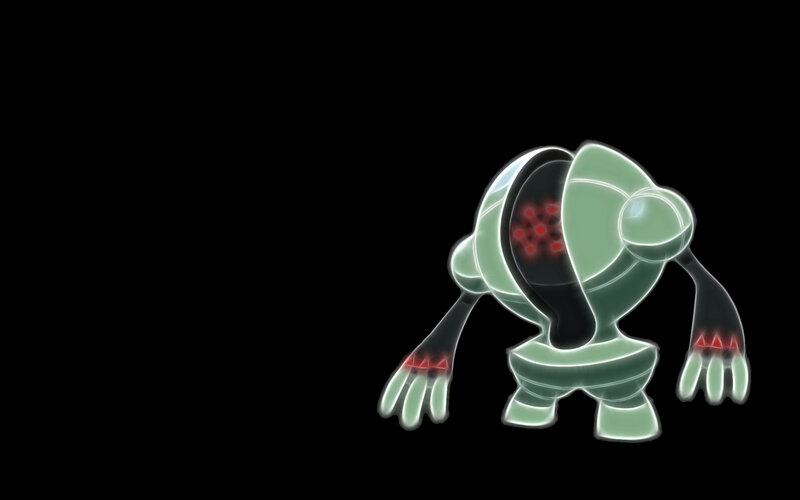 Gallade glowing form