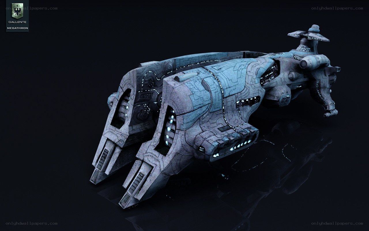 Gallente Megathron ship