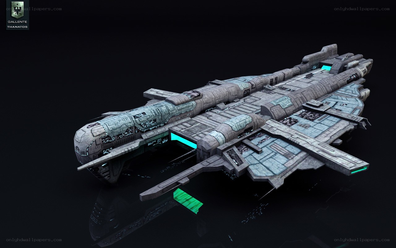 Gallente Thanatos battleship