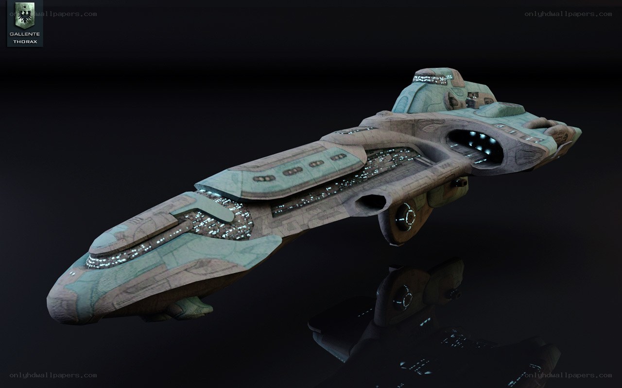Gallente Thorax spaceship