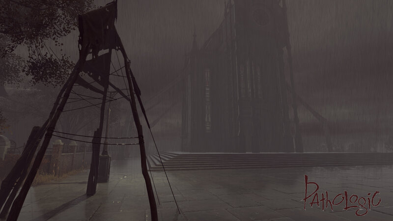 Gallows in Rainy Town
