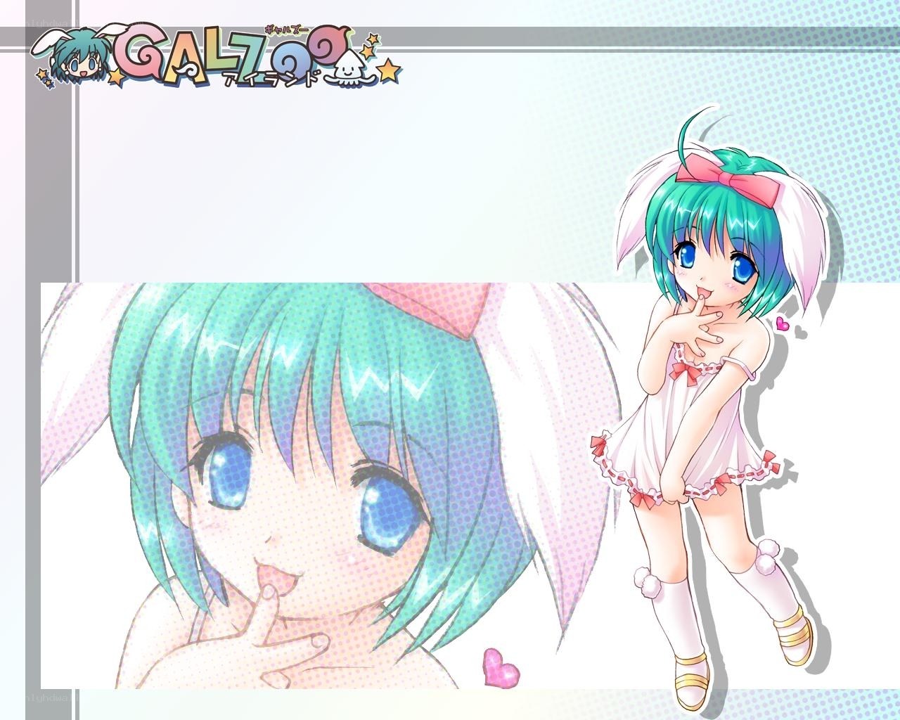 GALZ 2: A Island character art