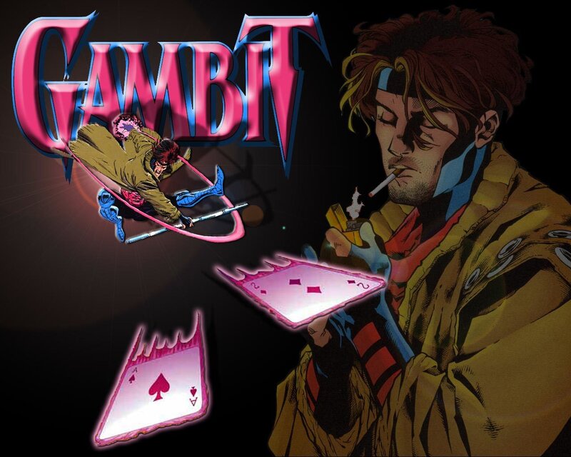 Gambit comic character art