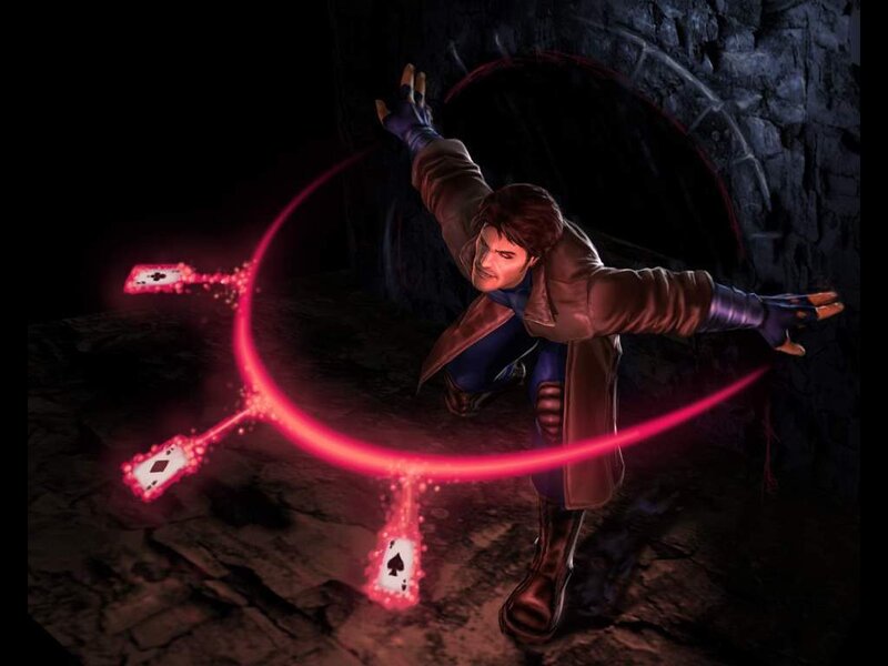 Gambit using card powers