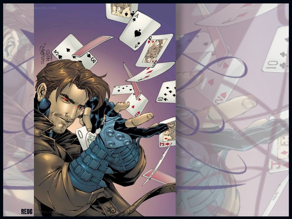 Gambit with playing cards