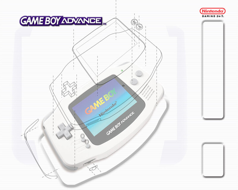 Game Boy Advance product art