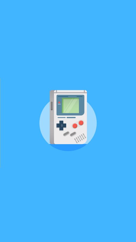 Game Boy Console — Blue