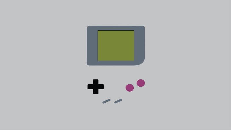 Game Boy Console — Gray, Neutral