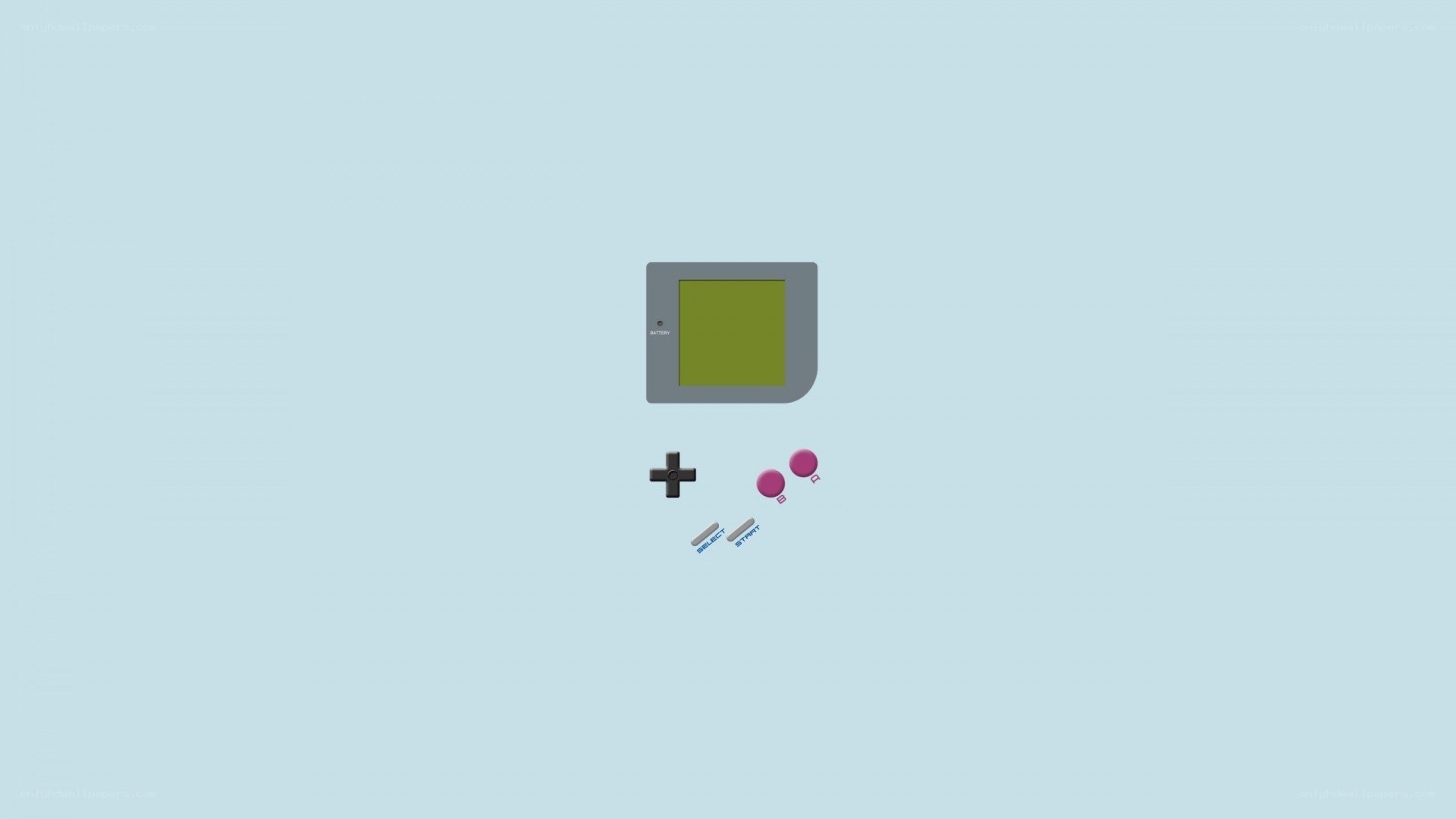 Game Boy console illustration