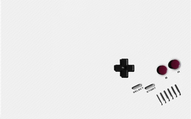 Game Boy controller close-up