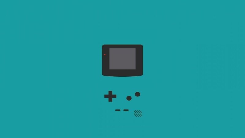 Game Boy icon on teal