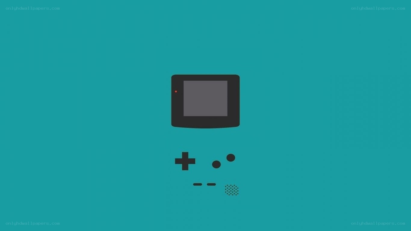 Game Boy icon on teal