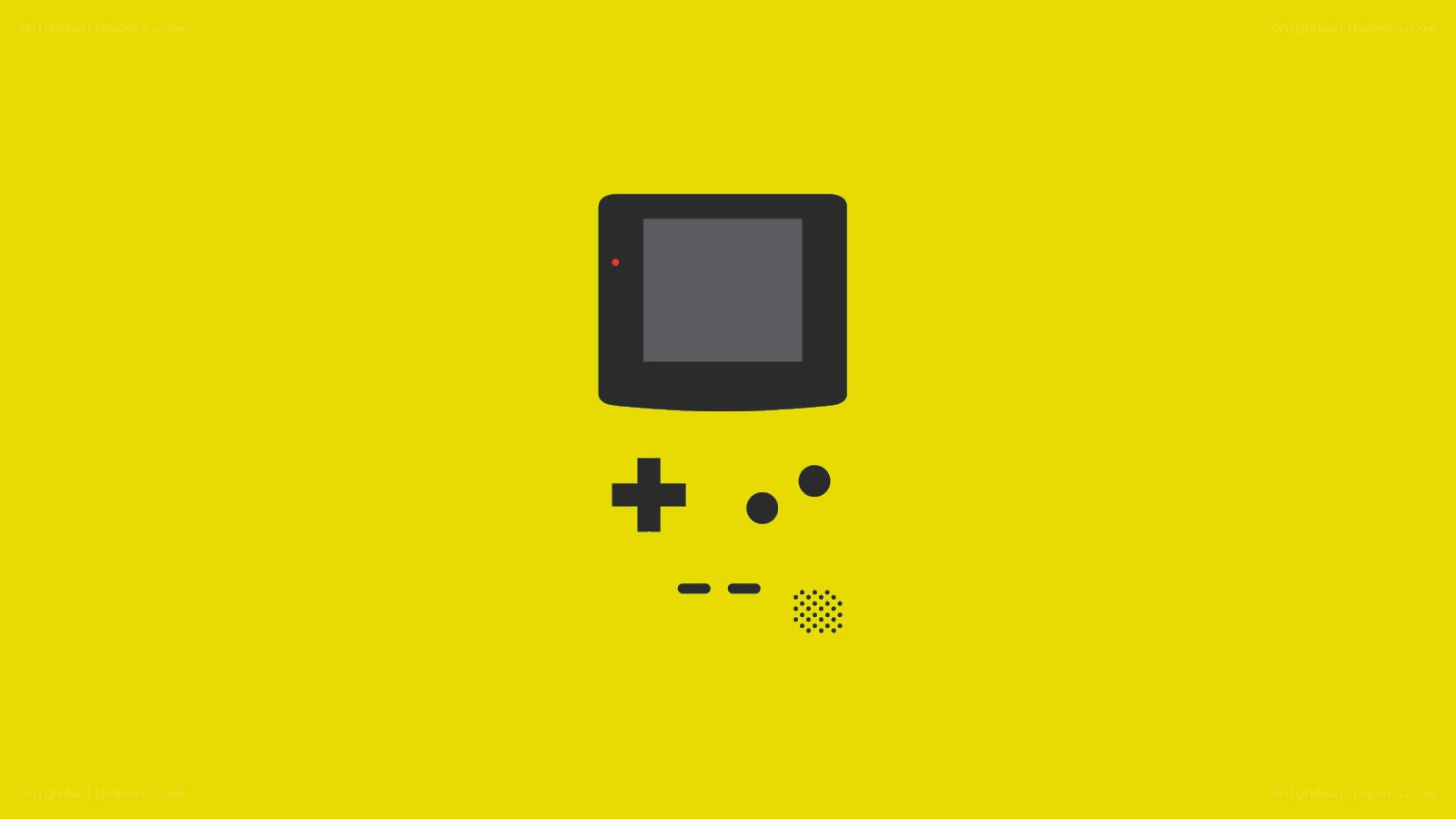 Game Boy icon on yellow