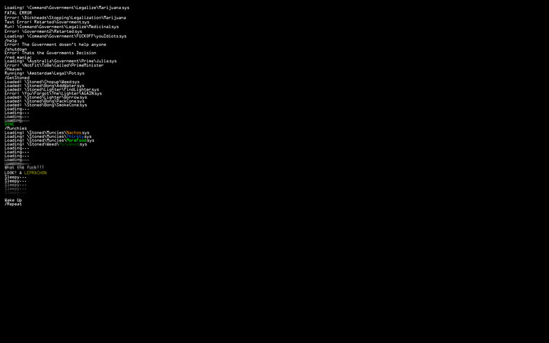 Game console error log