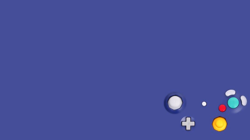 Game Controller Buttons — Blue