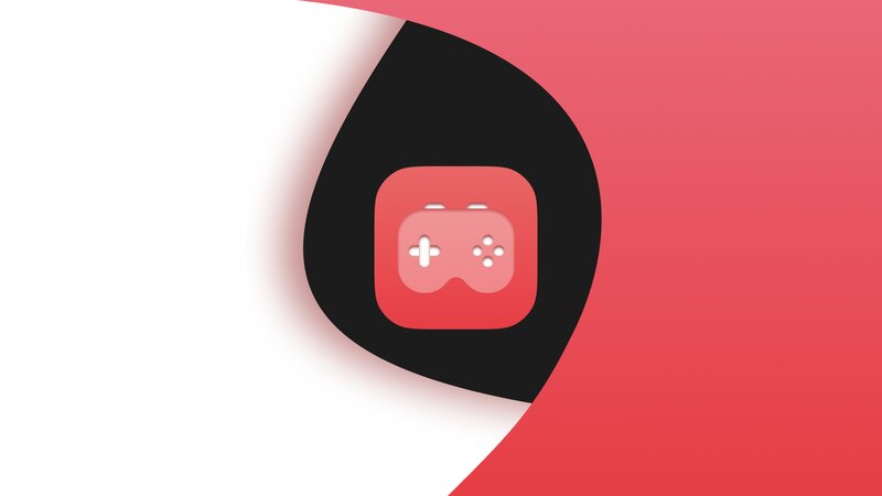 Game Controller Icon — Red