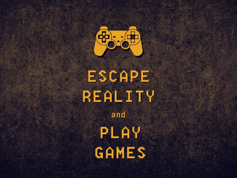 Game Controller Icon — Yellow