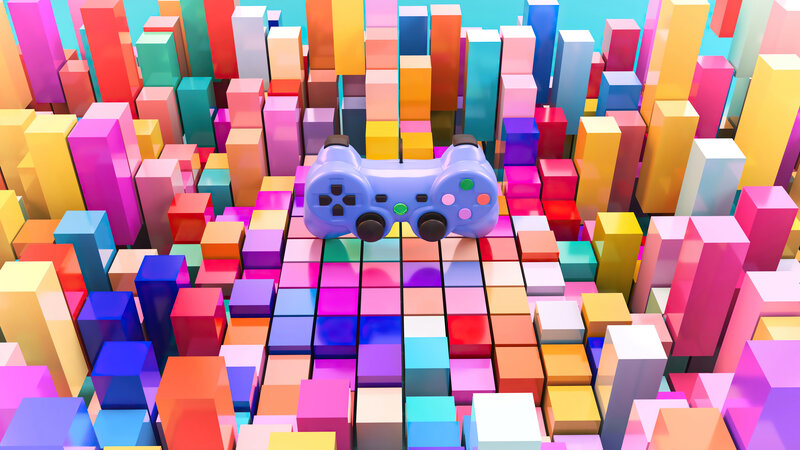 Game Controller on Blocks