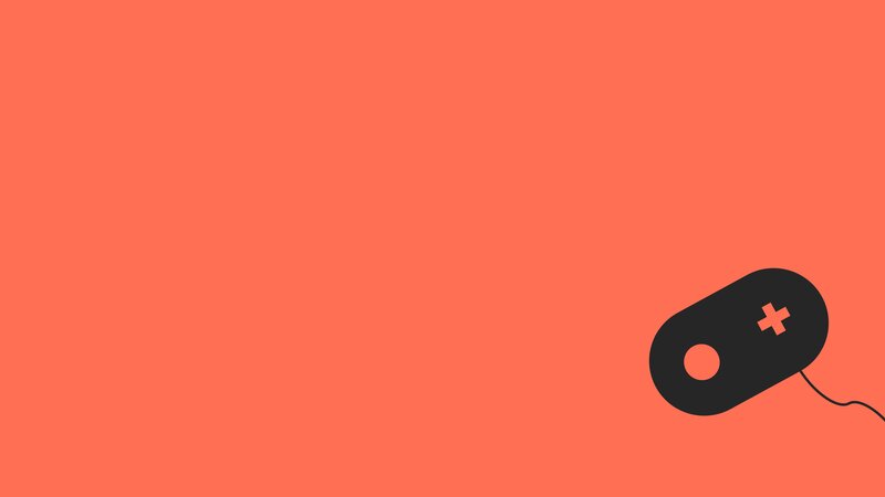 Game Controller — Orange