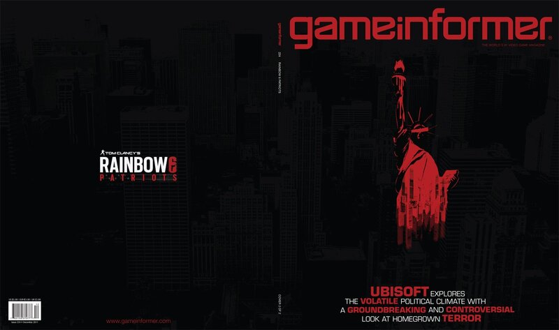 Game Informer cover featuring Rainbow Six Patriots