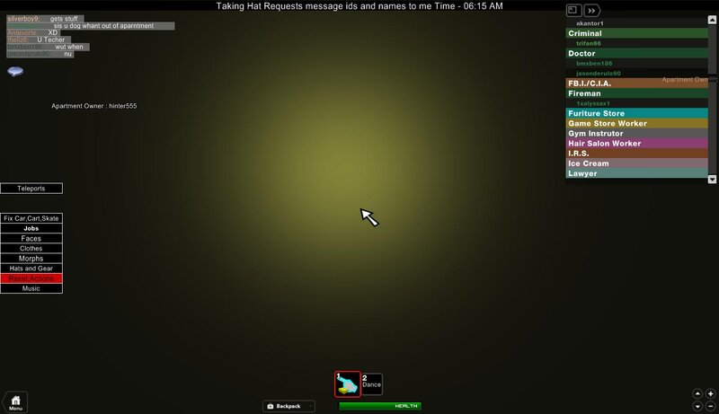 Game Interface Screen