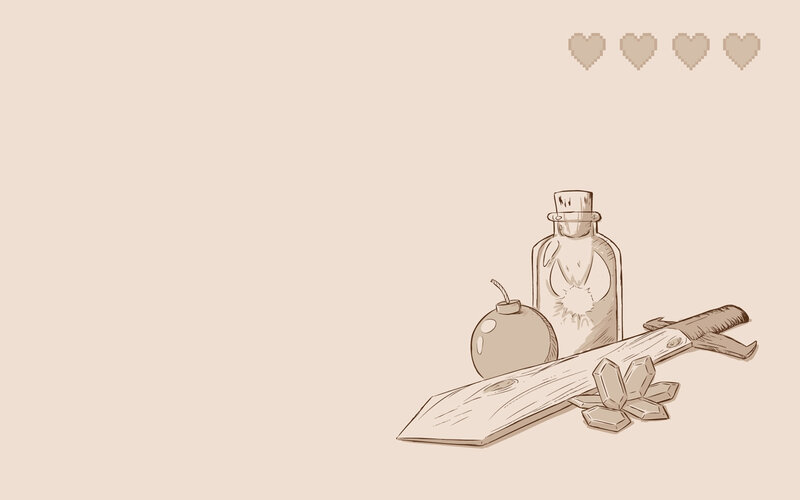 Game Items on Table