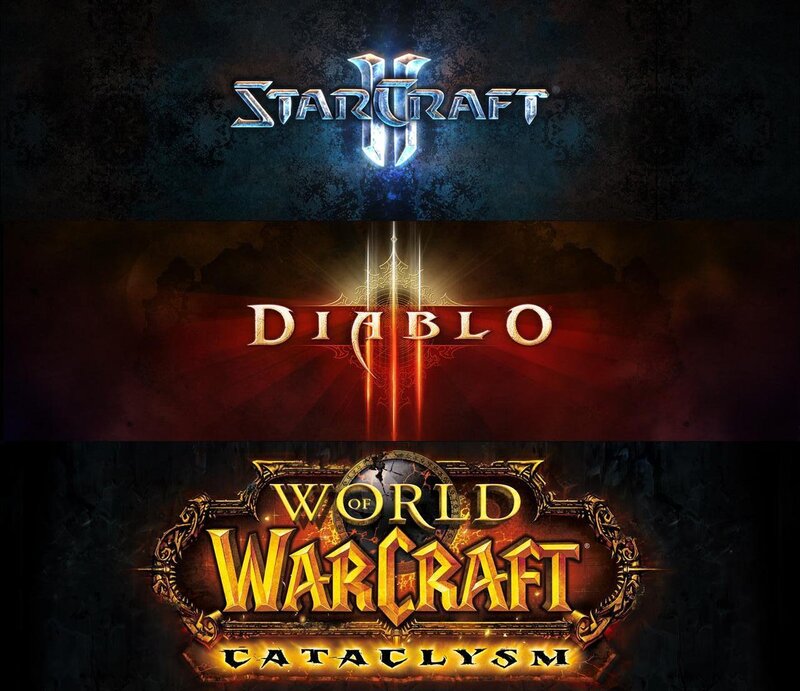 Game logos collage