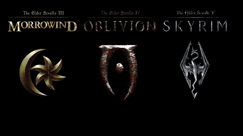 Game Logos on Black