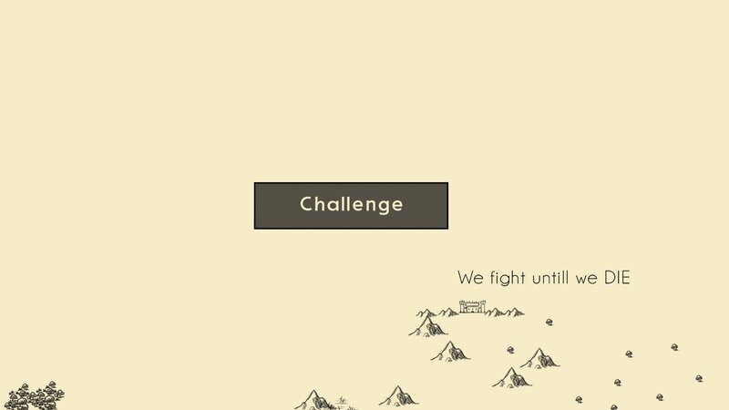 Game Menu Screen — Beige