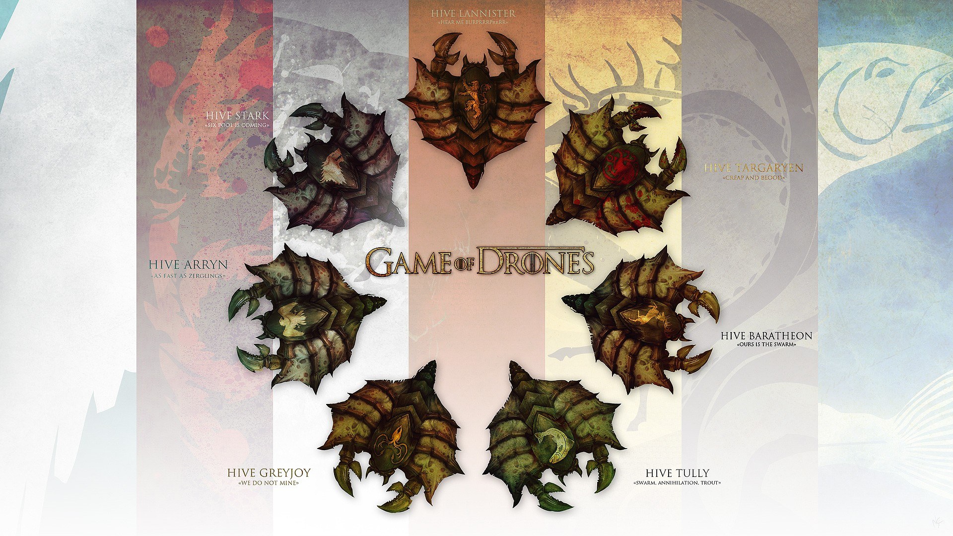 Game of Drones concept art