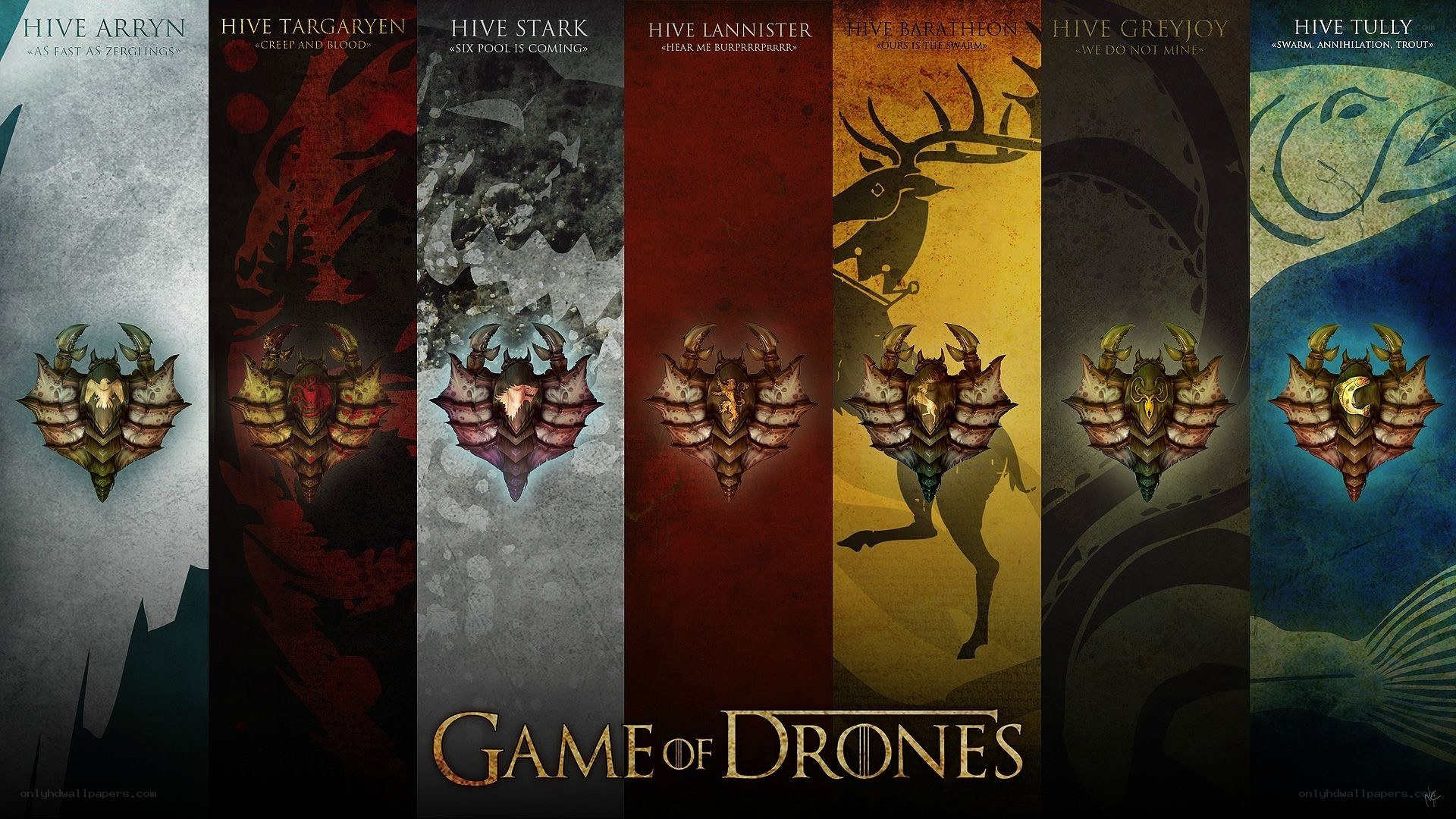 Game of Drones Hive Banners