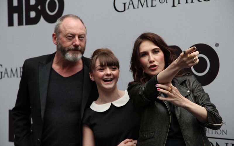 Game of Thrones cast at event