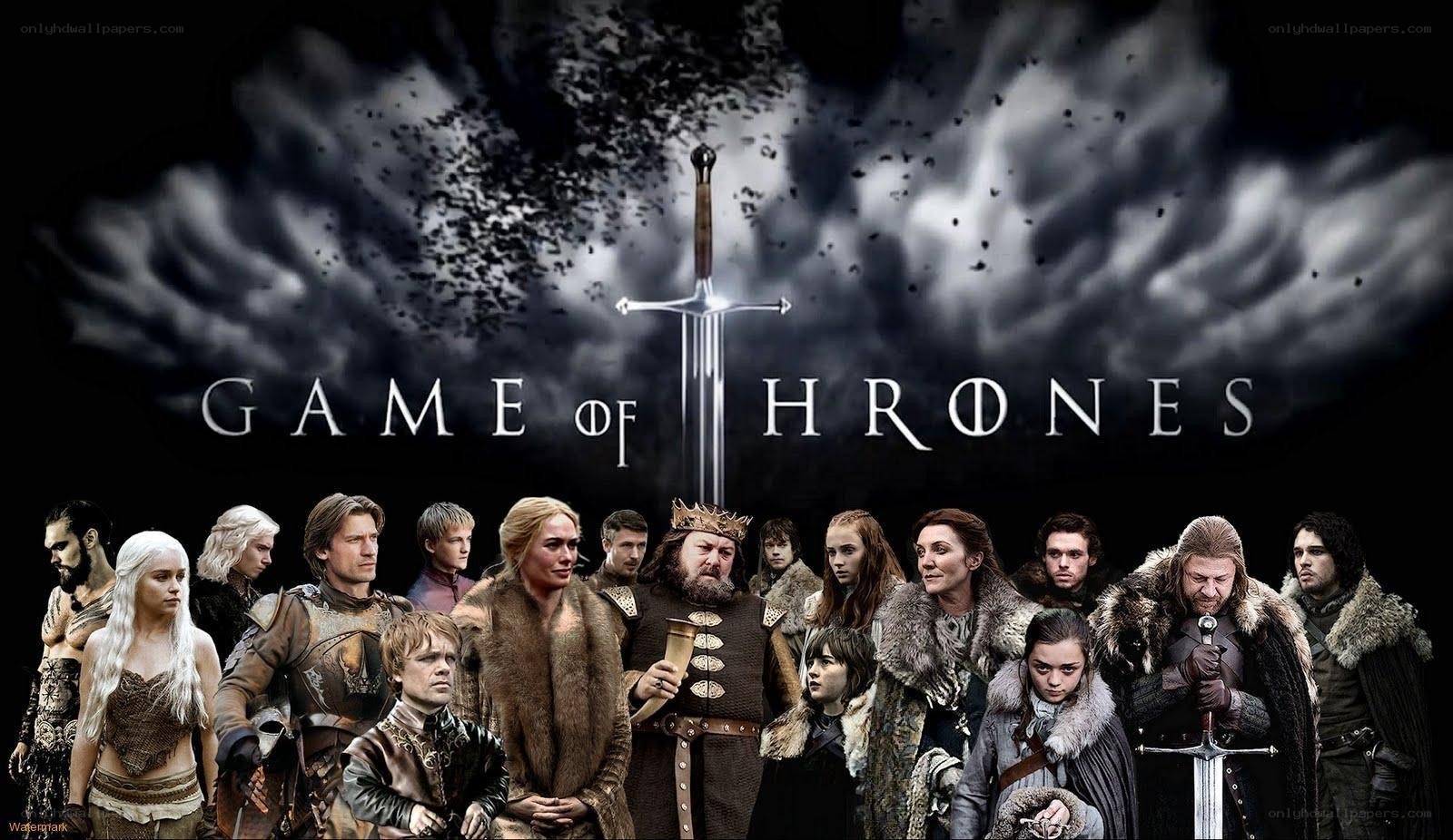 Game of Thrones cast poster