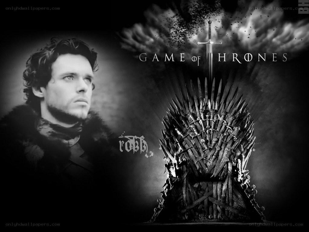 Game of Thrones character and throne