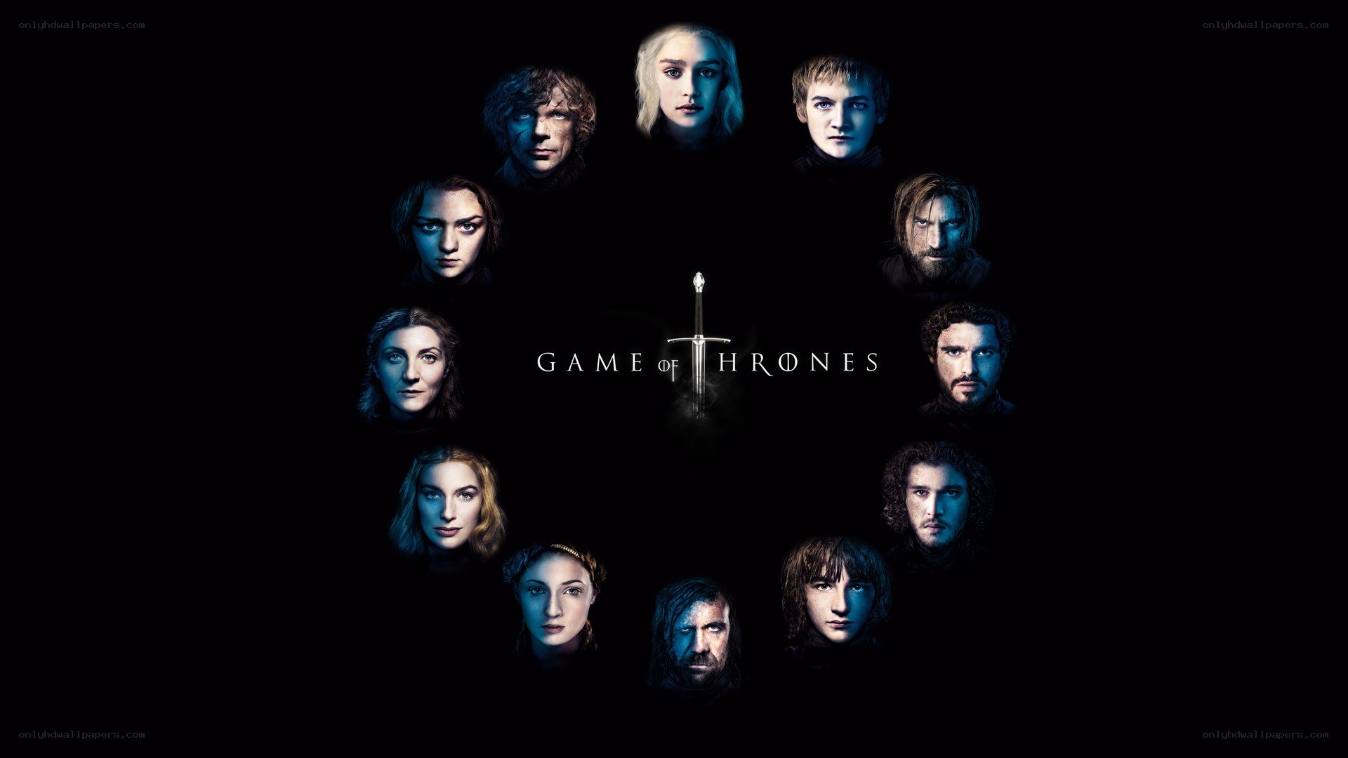 Game of Thrones character poster