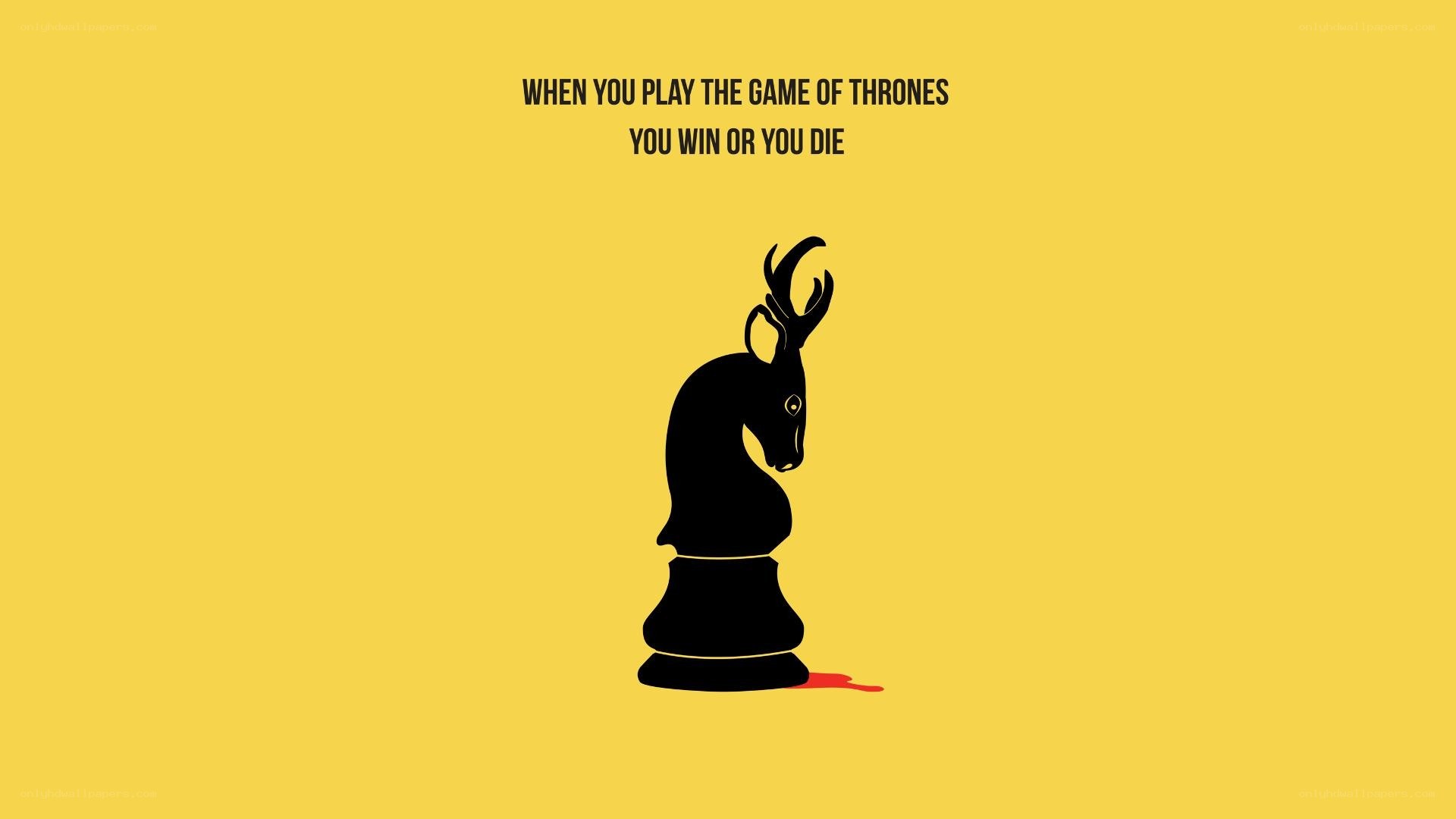 Game of Thrones chess piece
