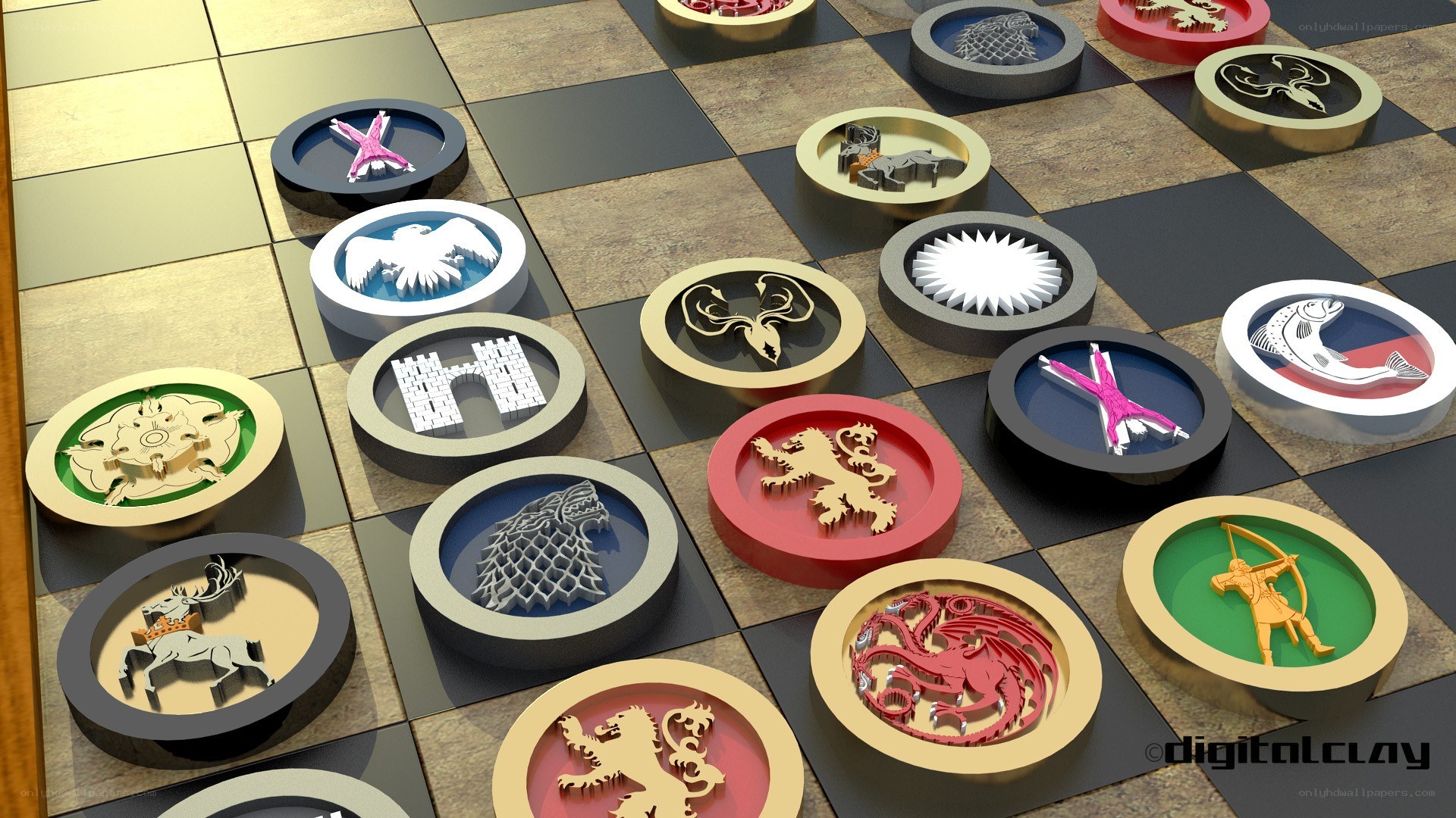 Game of Thrones chess set