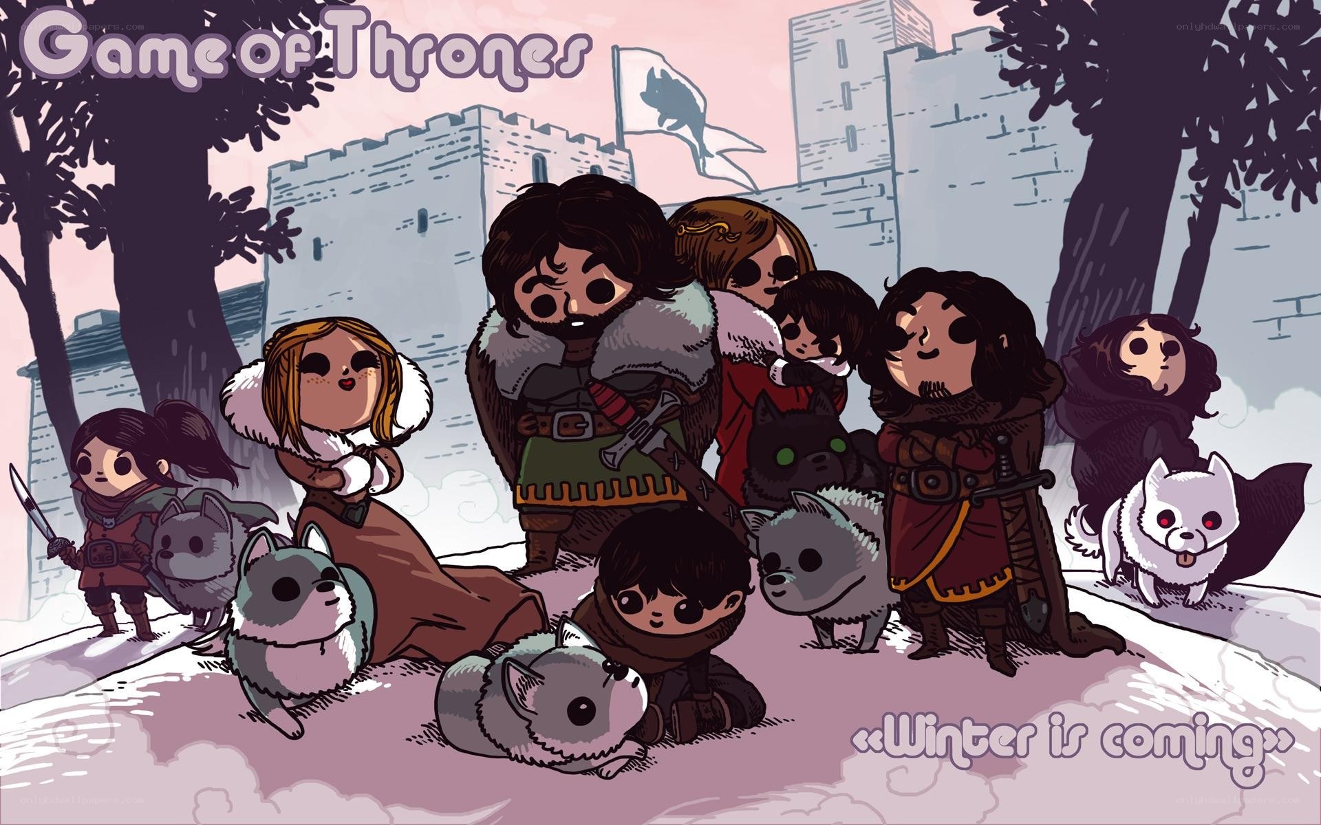 Game of Thrones chibi characters
