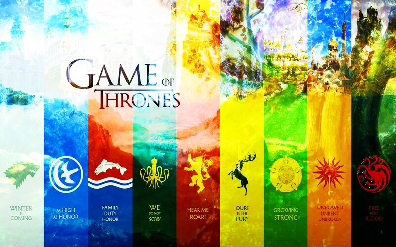 Game of Thrones House Symbols
