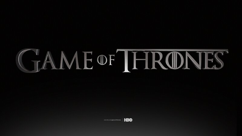 Game of Thrones Logo — Black, Dark