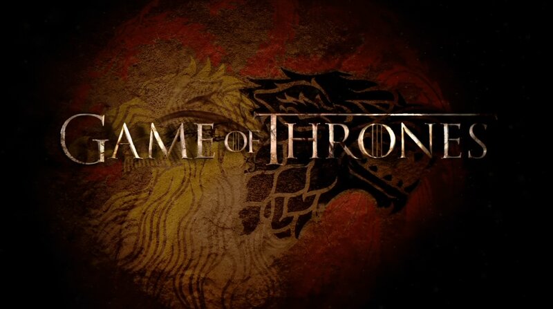 Game of Thrones Logo — Black