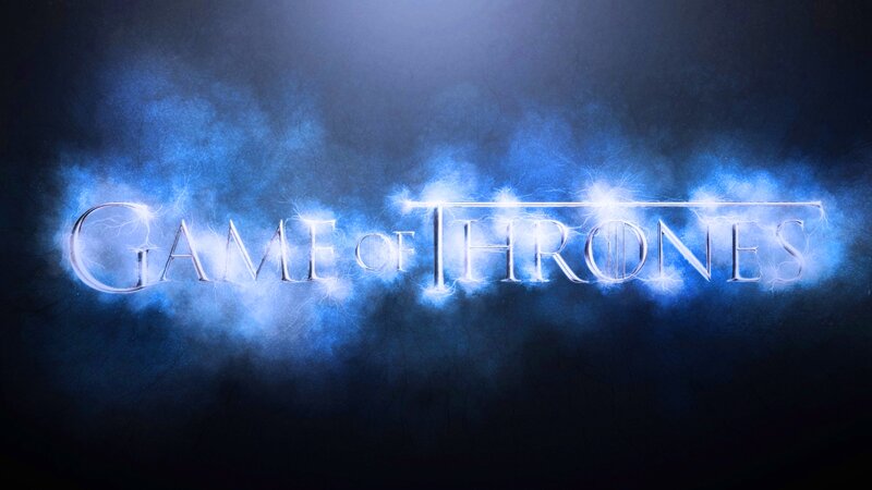 Game of Thrones Logo — Blue
