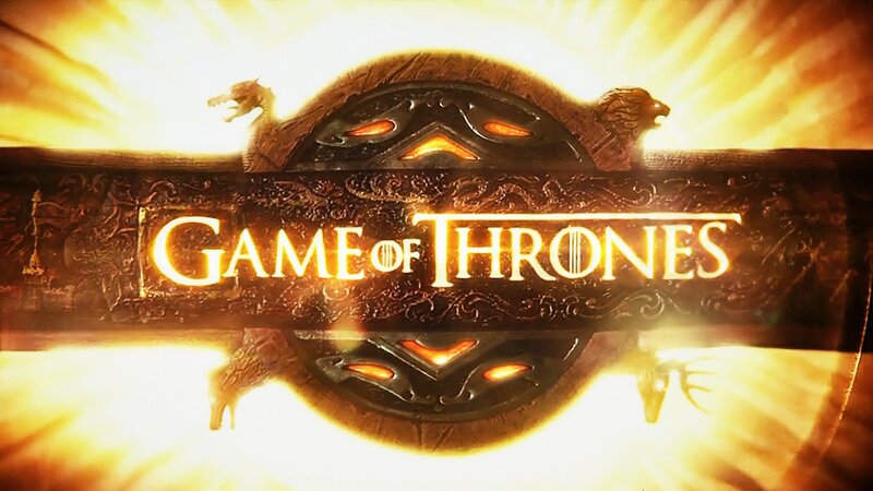 Game of Thrones Logo — Gold, Dramatic, Digital Art