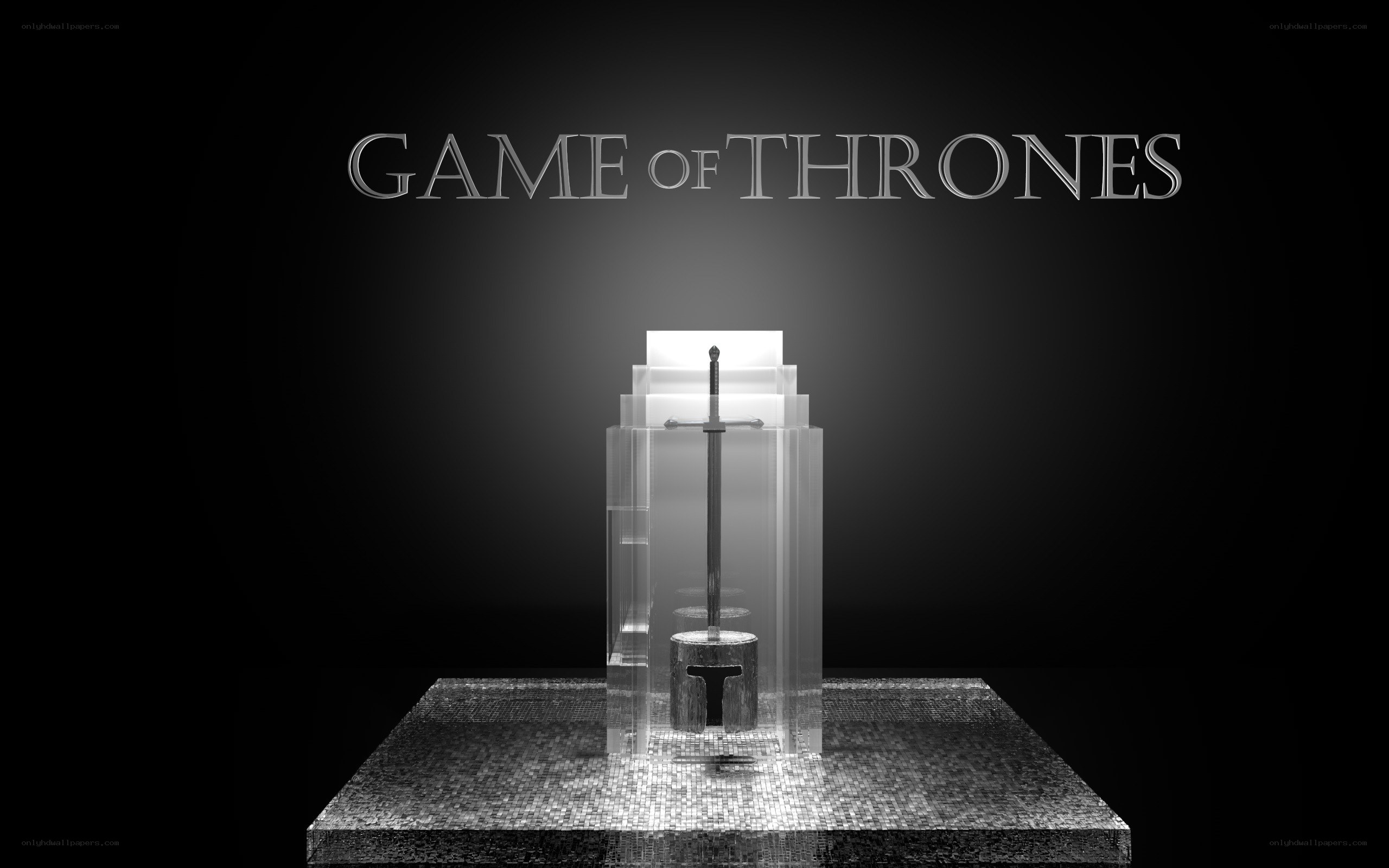 Game of Thrones logo with sword