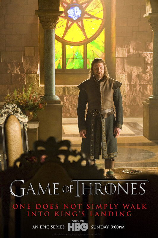 Game of Thrones promotional poster