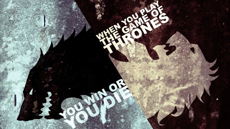 Game of Thrones quote art