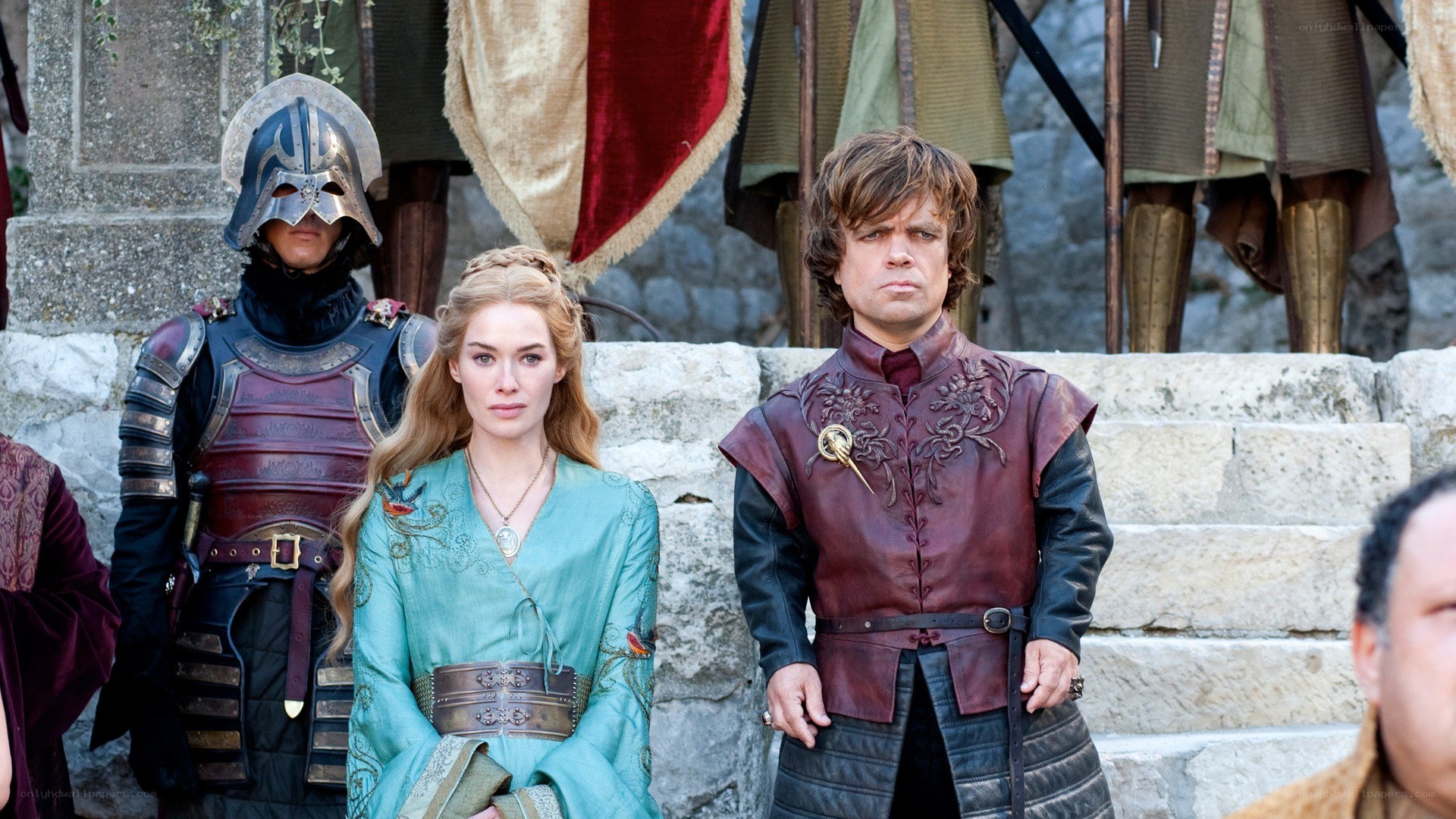 Game of Thrones scene with characters