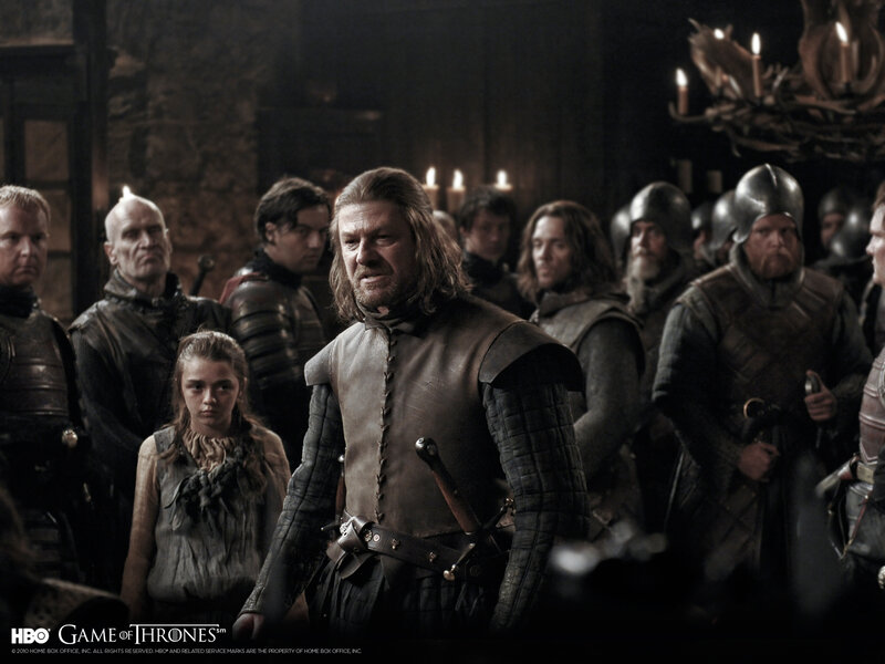 Game of Thrones scene with characters
