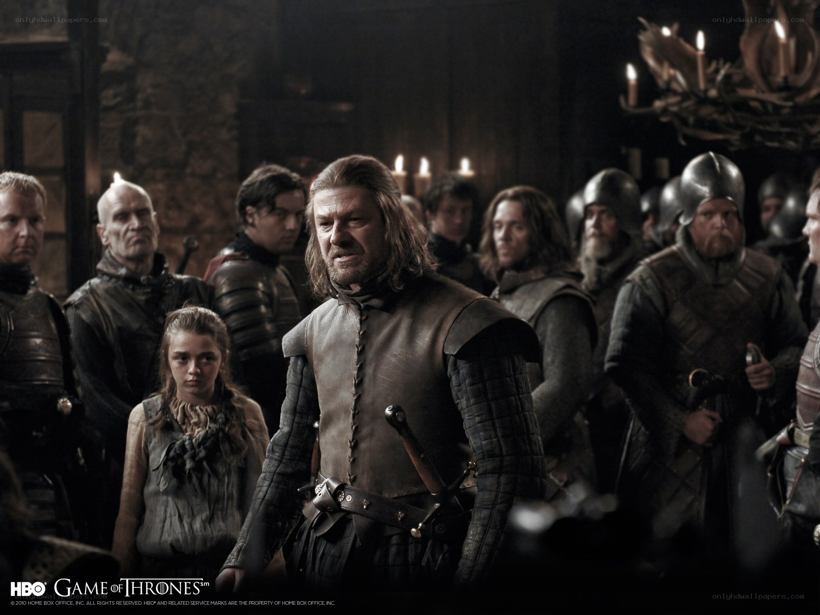 Game of Thrones scene with characters