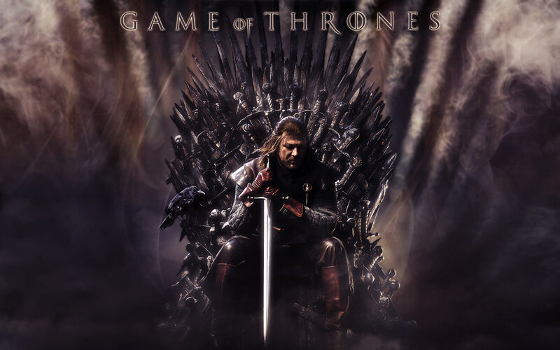 Game of Thrones throne scene